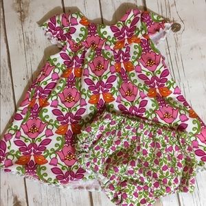Vera wang baby dress and bloomers
